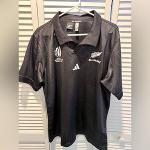 adidas New Zeal All Blacks Rugby Kit/Polo NWOT